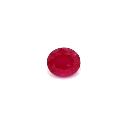 0.84 carat RED BRILLIANTSTEP cut Oval Rubinas (1)