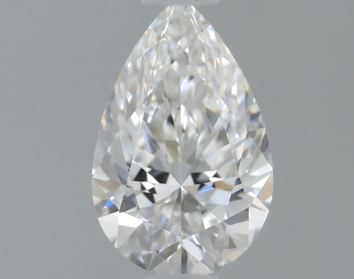 0.3 carat F-VVS1 Natūralus Pear Deimantas (1)
