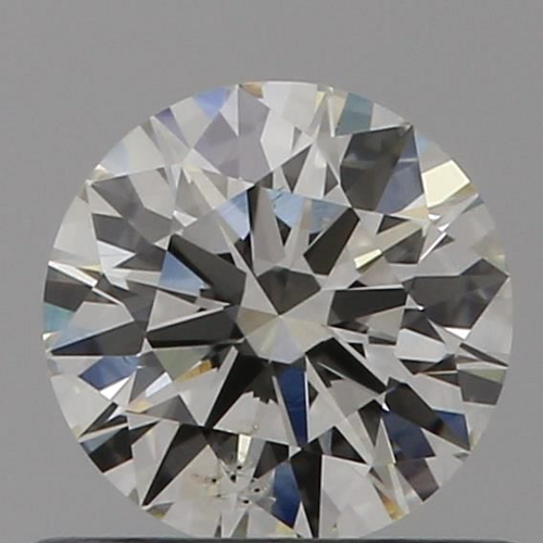 0.52 carat I-SI2 Excellent cut Natūralus Round Deimantas (1)