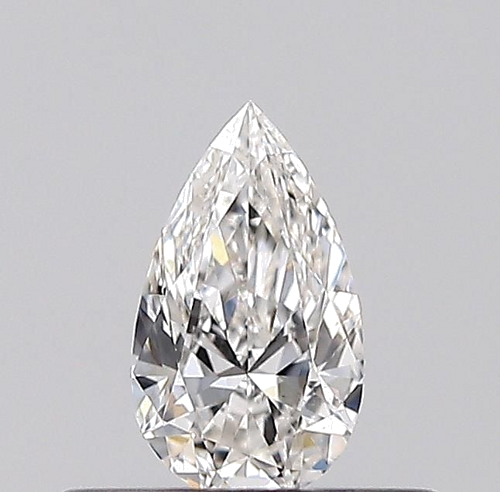 0.3 carat G-VS2 Natūralus Pear Deimantas (1)