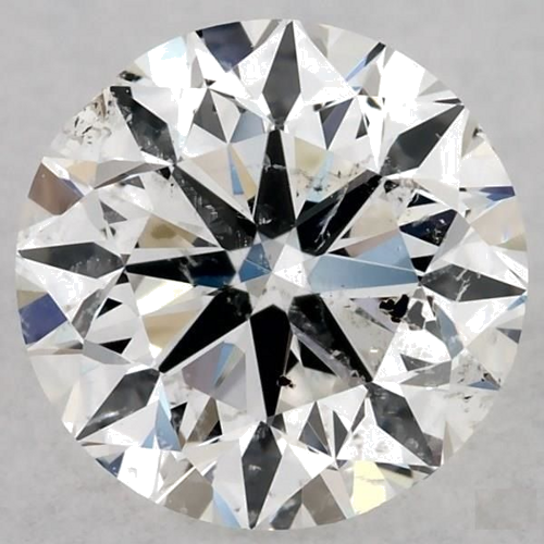 0.8 carat F-SI2 Very Good cut Natūralus Round Deimantas (1)