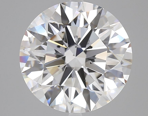 5.06 carat D-SI1 Excellent cut Natūralus Round Deimantas (1)