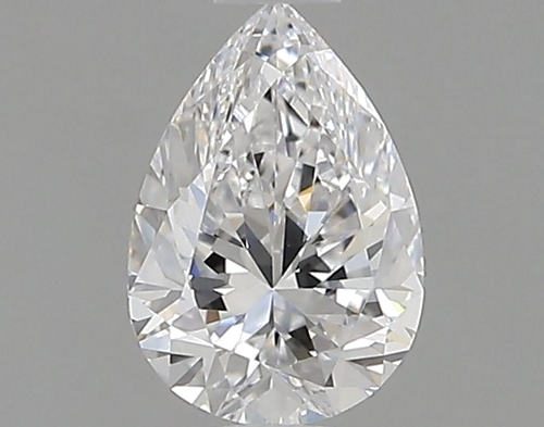 0.7 carat D-VS1 Natūralus Pear Deimantas (1)