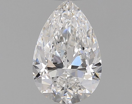 0.57 carat E-VVS1 Natūralus Pear Deimantas (1)