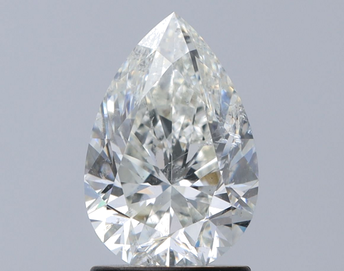 1.73 carat J-SI2 Natūralus Pear Deimantas (1)
