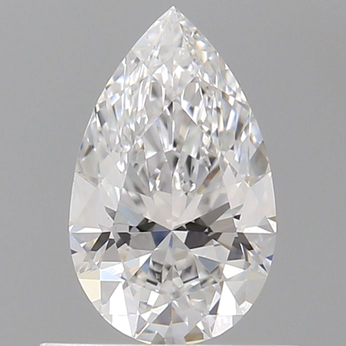 0.61 carat D-VVS1 Natūralus Pear Deimantas (1)