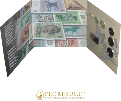 2012 Lithuania, Talonai, Litas coins BU set (1)