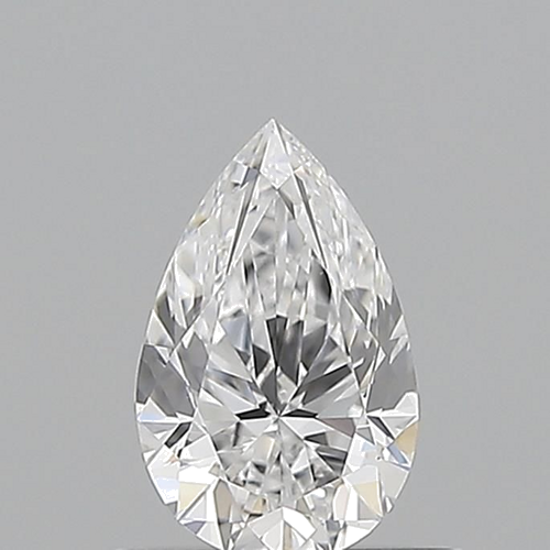 0.57 carat D-VS1 Natūralus Pear Deimantas (1)
