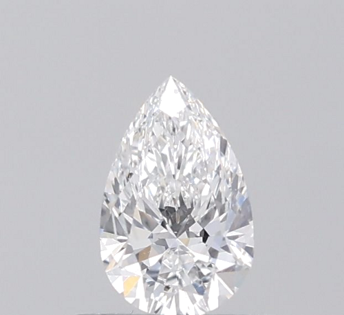 0.5 carat E-SI2 Natūralus Pear Deimantas (1)