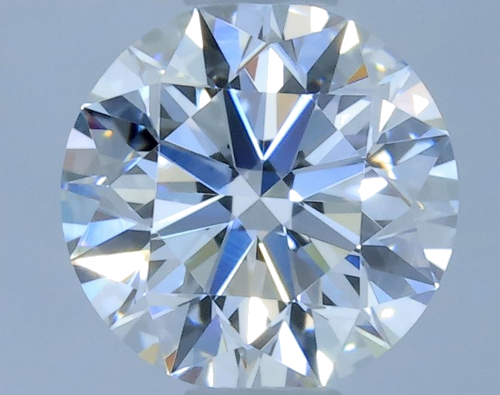 0.5 carat F-VVS1 Excellent cut Natūralus Round Deimantas (1)