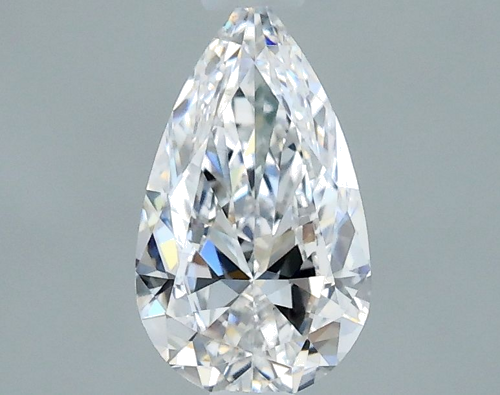 0.5 carat E-VS2 Natūralus Pear Deimantas (1)
