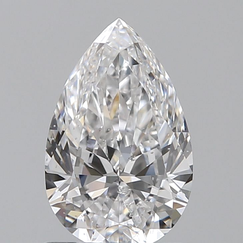 0.9 carat E-SI2 Natūralus Pear Deimantas (1)