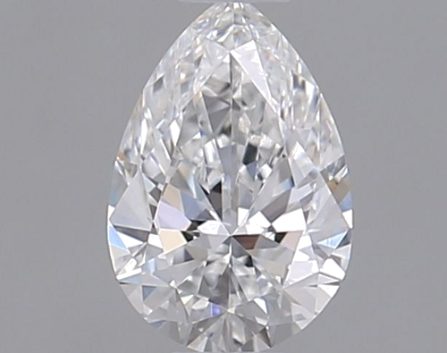 0.3 carat F-VVS1 Natūralus Pear Deimantas (1)