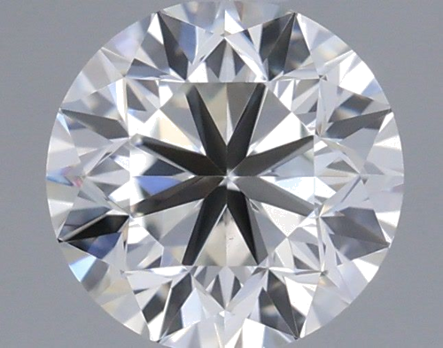 0.51 carat H-VVS2 GD cut Natūralus Round Deimantas (1)