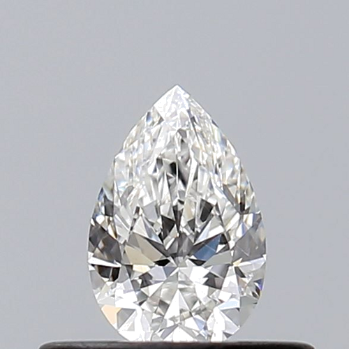 0.3 carat E-SI1 Natūralus Pear Deimantas (1)