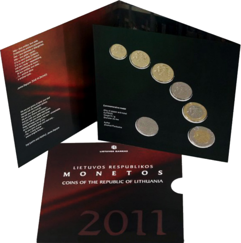 2011 Lithuania January 13 Litas coin set (1)