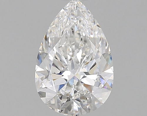 0.71 carat E-SI1 Natūralus Pear Deimantas (1)
