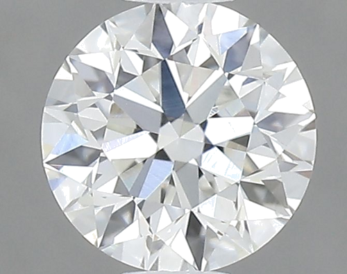 0.52 carat F-VVS2 Excellent cut Natūralus Round Deimantas (1)