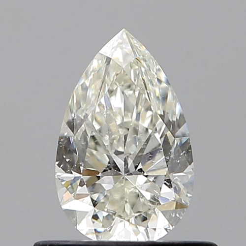 0.55 carat J-SI2 Natūralus Pear Deimantas (1)