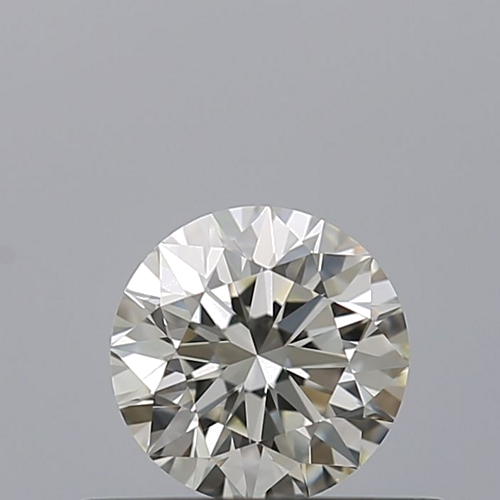0.43 carat K-VVS2 Excellent cut Natūralus Round Deimantas (1)