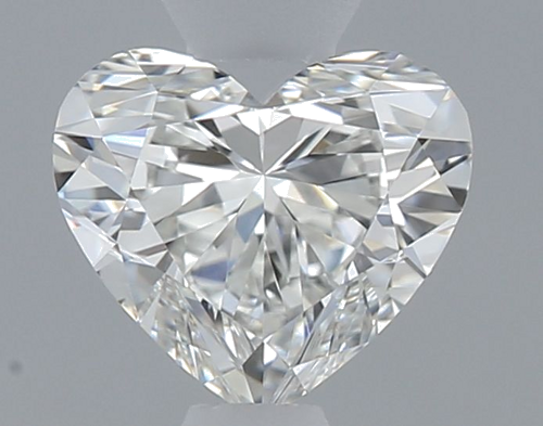 0.33 carat G-IF Natūralus Heart Deimantas (1)