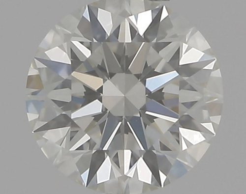 0.37 carat I-VVS2 Excellent cut Natūralus Round Deimantas (1)