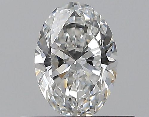 0.4 carat E-VVS2 Natūralus Oval Deimantas (1)