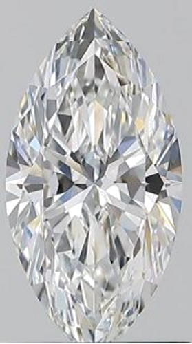 1.04 carat E-VS1 Natūralus Marquise Deimantas (1)