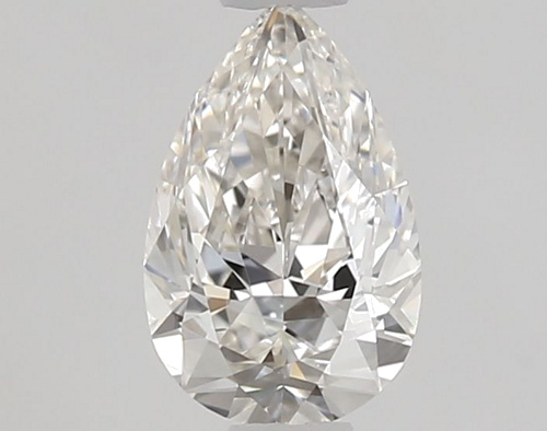 0.5 carat H-VS2 Natūralus Pear Deimantas (1)
