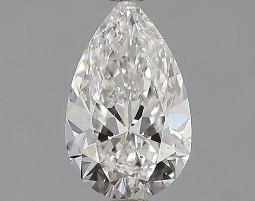 0.51 carat D-SI1 Natūralus Pear Deimantas (1)
