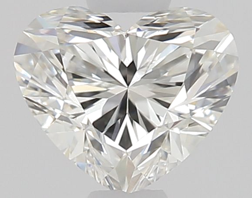 0.51 carat G-VVS1 Natūralus Heart Deimantas (1)