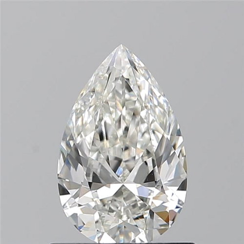 0.84 carat H-VS1 Natūralus Pear Deimantas (1)