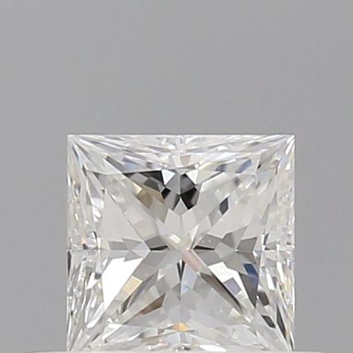 0.4 carat F-VVS1 Natūralus Princess Deimantas (1)