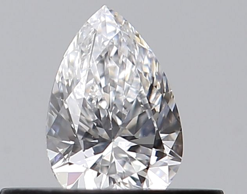 0.29 carat D-VS2 Natūralus Pear Deimantas (1)