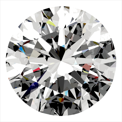 0.3 carat H-VS2 Excellent cut Natūralus Round Deimantas (1)