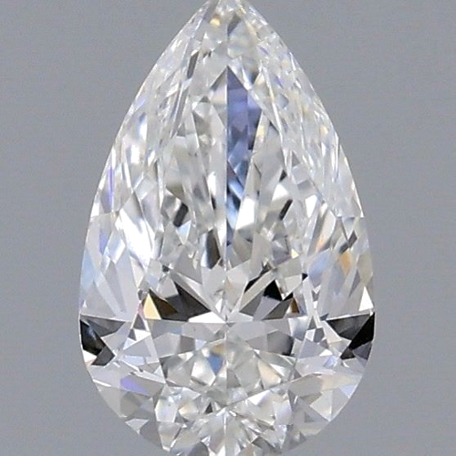 0.4 carat E-VS2 Natūralus Pear Deimantas (1)