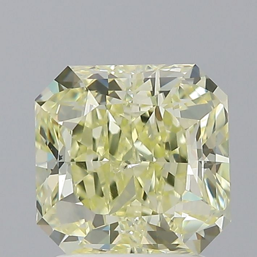 2.0 carat Fancy Light Yellow-SI2 Natūralus Radiant Deimantas (1)