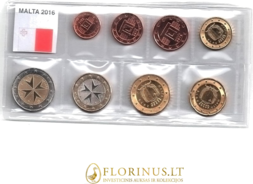 Malta Euro coin set (3)