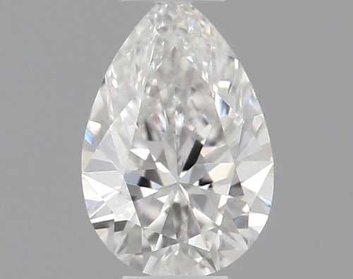 0.23 carat F-VVS2 Natūralus Pear Deimantas (1)