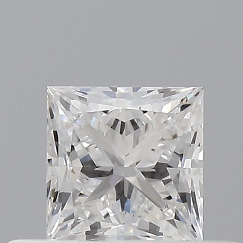 0.4 carat D-VVS1 Natūralus Princess Deimantas (1)