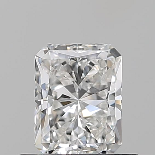 0.5 carat F-VVS2 Natūralus Radiant Deimantas (1)