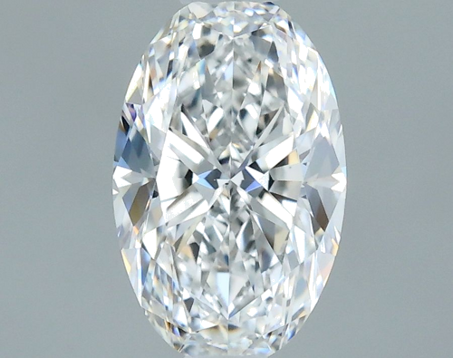 0.5 carat E-VS1 Natūralus Oval Deimantas (1)