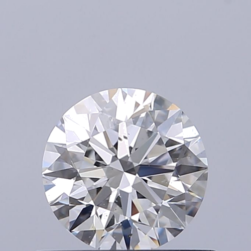 0.58 carat F-SI1 Excellent cut Natūralus Round Deimantas (1)