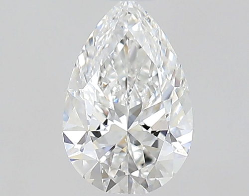0.57 carat E-SI1 Natūralus Pear Deimantas (1)
