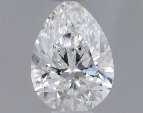 0.41 carat E-VS1 Natūralus Pear Deimantas (1)