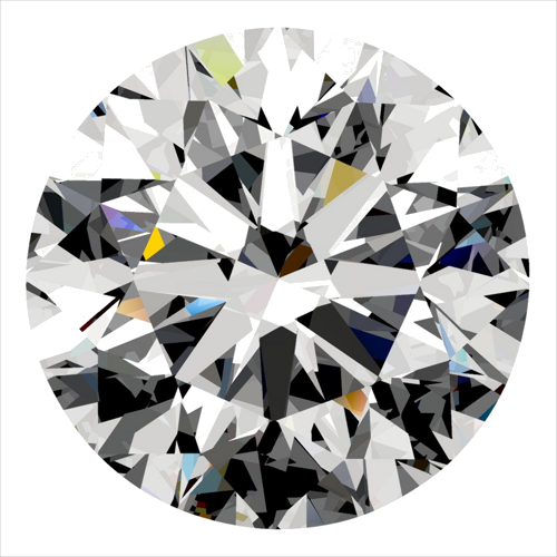 0.3 carat I-VVS2 Excellent cut Natūralus Round Deimantas (1)