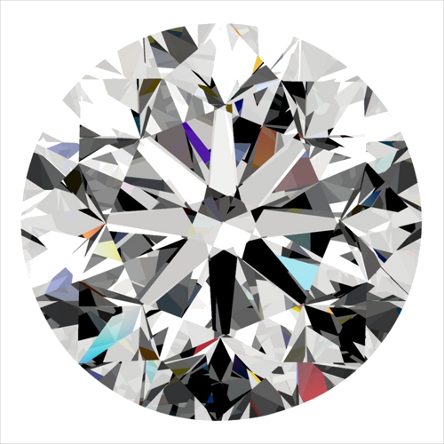 0.3 carat I-SI1 Very Good cut Natūralus Round Deimantas (1)