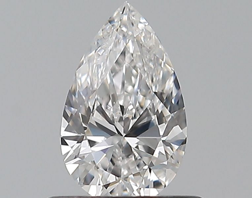 0.5 carat D-VS1 Natūralus Pear Deimantas (1)