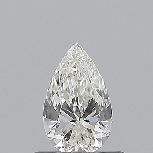 0.5 carat I-VVS1 Natūralus Pear Deimantas (1)