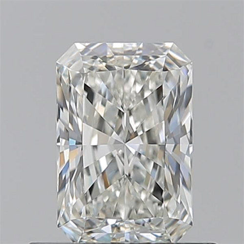 0.69 carat I-VVS2 Natūralus Radiant Deimantas (1)